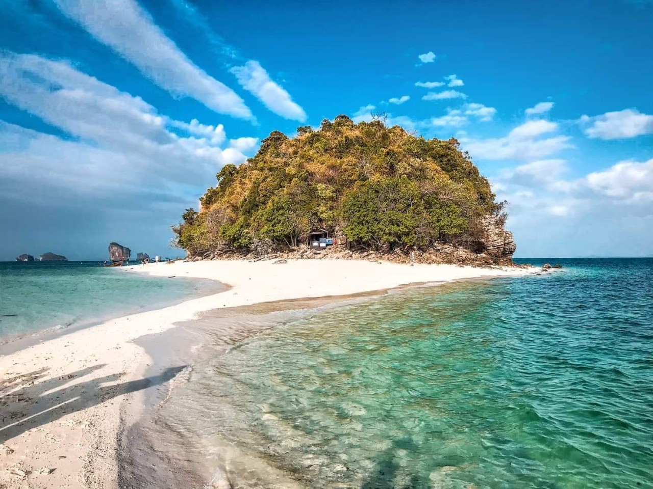 ทัวร์ ถ้ำเขาขนาบน้ำ, อุโมงค์ป่าโกงกาง, ถ้ำเพชร, สี่เกาะ โดย เรือหัวโทงหางยาว